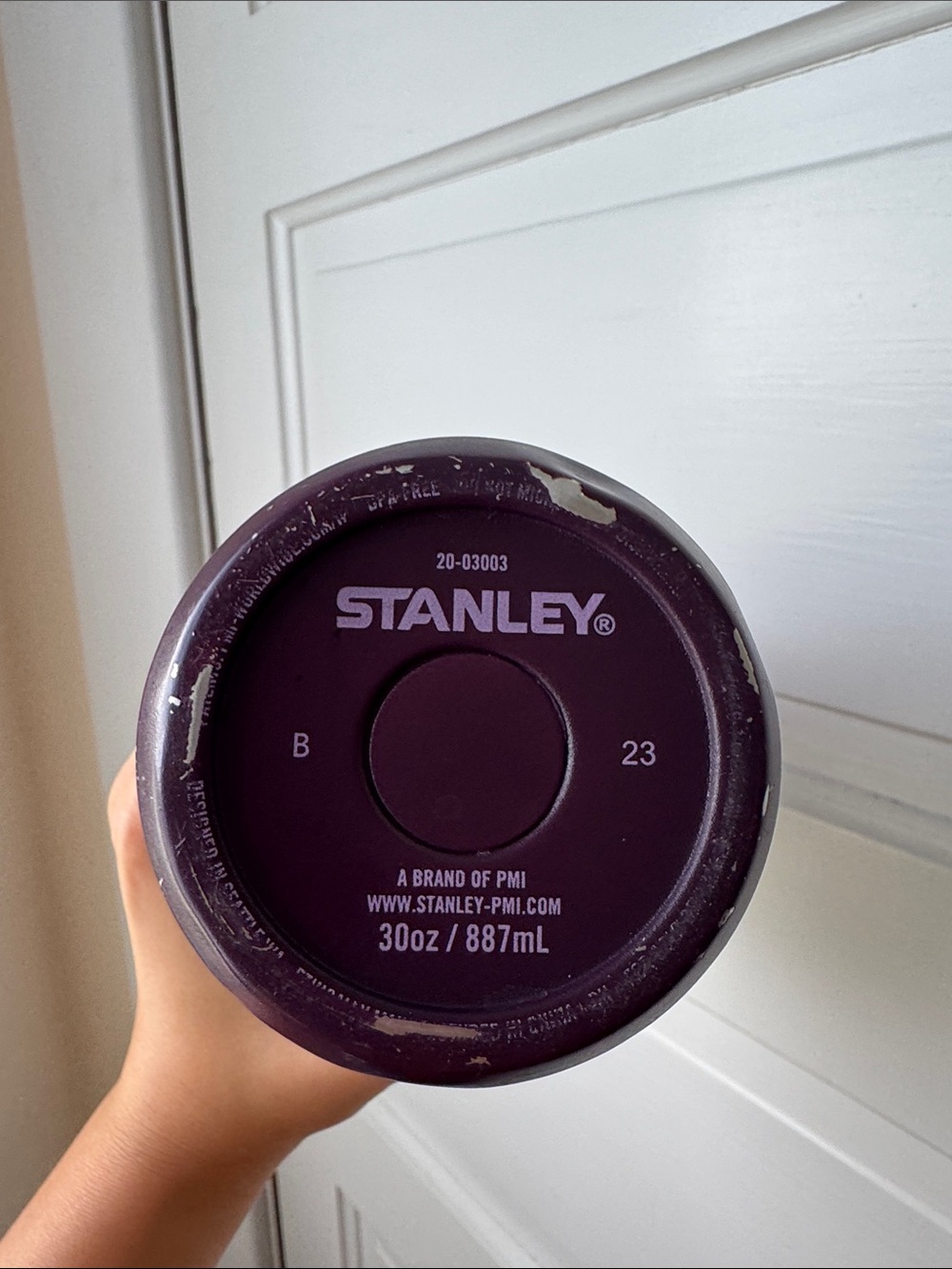 30oz Stanley Flipstraw With Colored Stripes - Picture 2 of 5